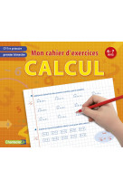 Mon cahier d'exercices calcul, premier trimestre cp - 6-7ans