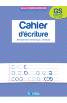 Les cahiers bordas - cahier d'écriture gs