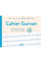 Mdi mes cahiers d'écriture cahier gurvan 3mm