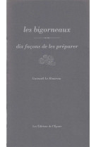 Les bigorneaux, dix facons de les preparer - illustrations, noir et blanc