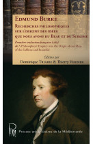 Recherches philosophiques sur l'origine des idées que nous avons du beau et du sublime