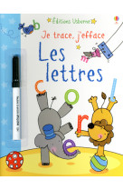 Je trace, j'efface - les lettres