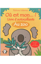 Ou est mon livre autocollants zoo