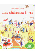 Les châteaux forts - autocollants usborne