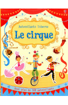 Le cirque - autocollants usborne