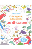 Les dinosaures - coloriages et autocollants