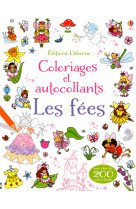 Les fées - coloriages et autocollants