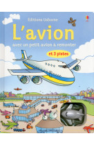 Livres avec jouet à remonter : l'avion