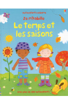 Je m'habille le temps et les saisons - autocollants usborne