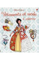 Vêtements et mode à colorier