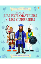 Habille... les explorateurs et les guerriers - autocollants usborne