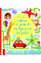 Cahier d'activités por les petits - en voyage