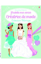 J'habille mes amies - créatrice de mode : collection mariage - autocollants usborne