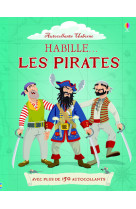 Habille... les pirates - autocollants usborne