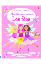 J'habille mes amies - les fées - autocollants usborne