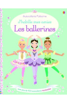 J'habille mes amies - les ballerines - autocollants usborne