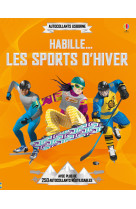 Habille... les sports d'hiver - autocollants usborne