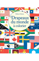 Drapeaux du monde à colorier