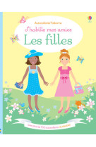 J'habille mes amies - les filles - autocollants usborne