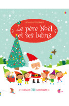 Le père noël et ses lutins - autocollants usborne