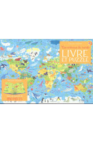 Coffret les animaux du monde - livre et puzzle