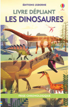 Les dinosaures - livre dépliant