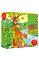 La forêt - mon petit coffret livre et 3 puzzles