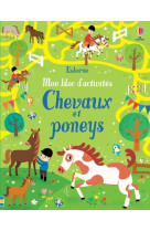 Chevaux et poneys - mon bloc d'activités