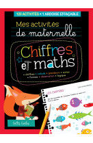 Mes activités de maternelle chiffres et maths 