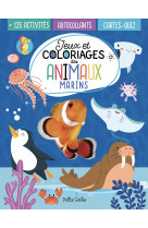 Jeux et coloriages des animaux marins