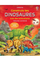 Construis tes dinosaures avec des autocollants - volume combiné