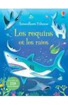 Les requins et les raies - autocollants usborne - dès 3 ans