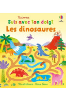 Les dinosaures - suis avec ton doigt - dès 1 an