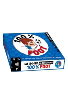 100 % foot - boîte avec cartes