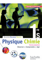 Physique-chimie 1re s - livre élève format compact - edition 2011