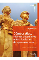 Démocraties, régimes autoritaires et totalitarismes de 1900 à nos jours