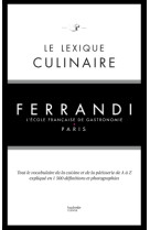 Le lexique culinaire de ferrandi