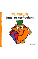 Monsieur malin joue au cerf-volant