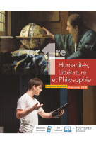 Humanités, littérature et philosophie 1ère spé - livre élève - ed. 2019