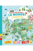 Et si on découvrait... le monde ? livre et pochette avec puzzle