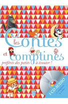 Les contes et comptines préférés des petits avec 1 cd audio