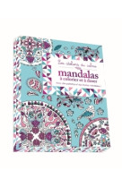 Mandalas à colorier et à dorer - coffret avec accessoires