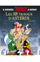 Astérix - album illustré - les 12 travaux d'astérix (hors collection)