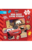 Cars - mon petit livre puzzle - 5 puzzles 9 pièces - disney pixar