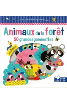 Animaux de la forêt - 50 grandes gommettes