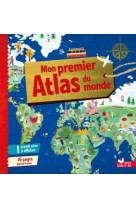 Mon premier atlas du monde - avec poster