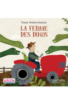 Lecture cp - collection pilotis - la ferme des dinos - album - edition 2019