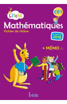 Litchi mathématiques ce1 - fichier élève - ed. 2019