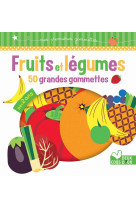 Fruits et légumes - 50 grandes gommettes