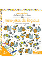 Mini-jeux de logique - mini boîte avec feutre veleda